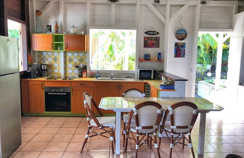 Bas Vent Villa | Cajou (7p), 3 A/C bedrooms, pool, coastal view, sea 400 m