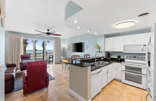 Panama City Beach Condo | Calypso Resort 107W - Beachfront, 2 Pools, Sleeps 6, Low Floor, Free Golf Daily