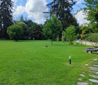 Silea House | Camera floreale in Villa Miani