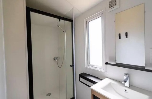 Pianotolli-Caldarello House | Camping le Damier * - Mobil home Bahia 27m2 - 2 bedrooms + air conditioning 5 people