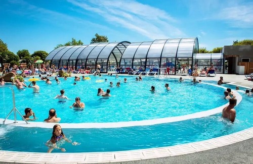 Jard-sur-Mer House | Camping L'Océano d'Or* - Carribbean TV mobile home 3 rooms 4/5 people