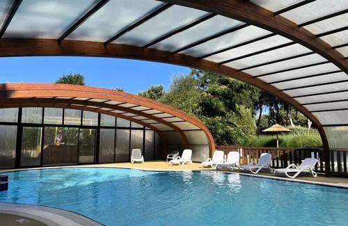 Plouharnel House | Camping Les Bruyères* - Mobile Home Venus 3 Rooms 4 People