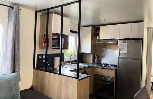 Les Mathes House | Camping les Charmettes - Funpass not provided - by Océan Mobilhomes - Mobile Home CK135 - 40 m² - 3 Bedrooms 6 people