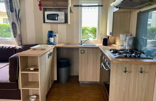 Les Mathes House | Camping les Charmettes - Funpass not provided - by Océan Mobilhomes - Mobile home CC110 - 36 m² - 3 Bedrooms 6 people