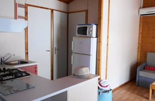Le Muy Ski Chalet | Camping Tikayan Les Cigales* - Chalet Quirigua Confort 4 Rooms 6/8 People Air Conditioning