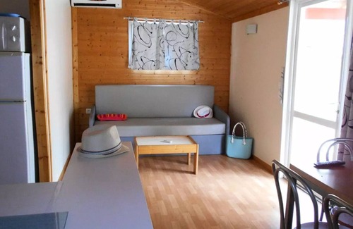 Le Muy Ski Chalet | Camping Tikayan Les Cigales* - Chalet Quirigua Confort 4 Rooms 6/8 People Air Conditioning