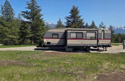 Eureka House | Camping with a view! Less than ten minutes to the quaint town of Eureka, MT.