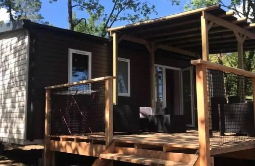 Bollene House | Campsite La Simioune* - Mobil Home Premium Montmirail 4 rooms 4 adults + 2 children Air-conditioned
