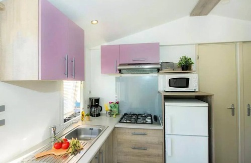 Le Portel House | Campsite Le Phare d'Opale* - Comfort Mobile Home 4 Rooms 6 People