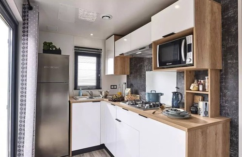 Quettehou House | Campsite Le Rivage * - Mobil Home Premium 2 bedrooms 4 people