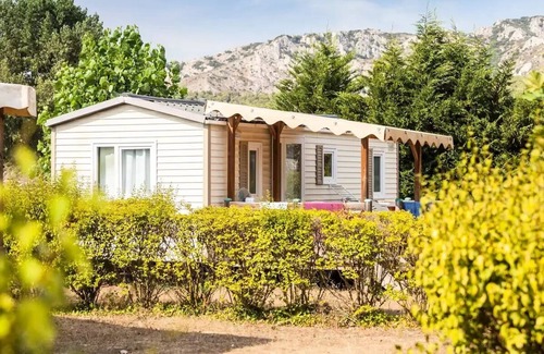 Cheval-Blanc House | Campsite Les Rives du Luberon * - Mobile Home Comfort 4 Rooms 6 People Air Conditioned