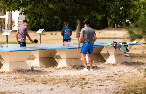 Cheval-Blanc House | Campsite Les Rives du Luberon * - Mobile Home Comfort 4 Rooms 6 People Air Conditioned