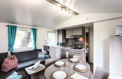 Saint-Thome House | Campsite Medrose* - 4-room mobile home for 6 people with air conditioning