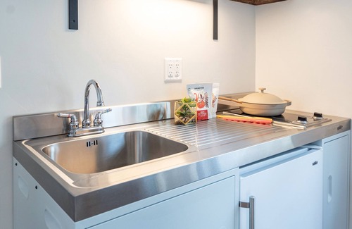 Naturita Cabin | CampV King Bed Studio Cabin