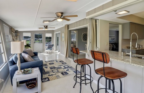 Englewood South House | Canal Home to Gulf Completely Renovated, Large Pool, come to Serenity Retreat!