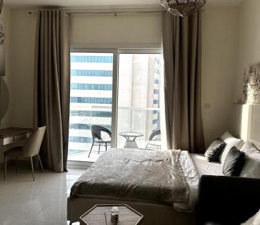 Madinat Zayed Apartment | Canal View Studio in AG Tower
