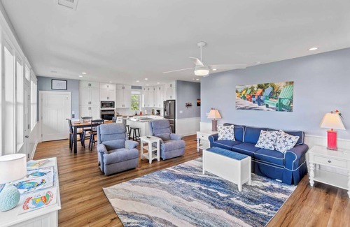 Frisco House | Canalfront Dog Friendly Home in Frisco with Elevator and Private Boat Dock