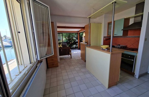 Cap d'Agde Villa | Cap D'agde im Naturistendorf Village Naturiste Villa mit Blick auf die Marina