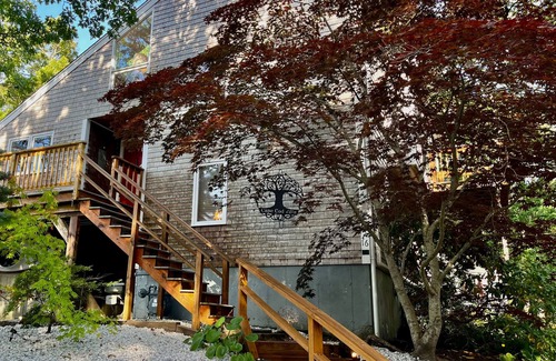 East Harwich Villa | Cape Cod Villa pond front vacation home, retreat, spa, venue, film location