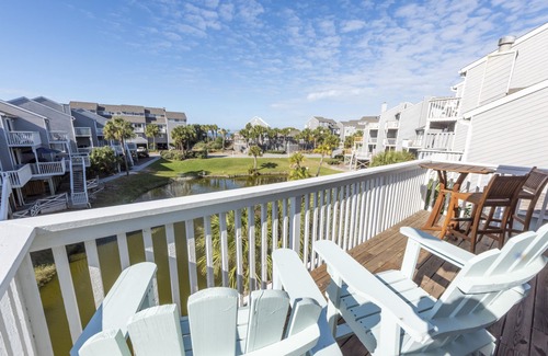 Port St. Joe House | Cape Happy Hour on pond w/Gulf View: 115 steps to beach and beachfront pool