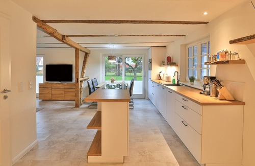 Born auf dem Darss Apartment | Captain Ahoy! Feel-good atmosphere in the Kapitänshaus- Apartment Kajüte