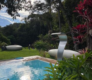 Marechal Floriano House | Caracol chácara completa privativa para casal e família