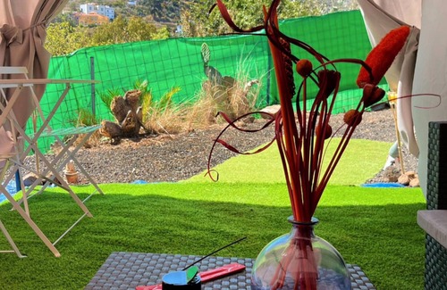 Teror House | 'Caranmule' with Mountain View, Shared Terrace and Private Garden