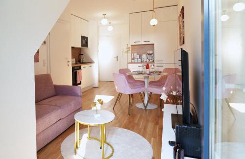 Donaustadt Apartment | "Carl's Design Residences" - Your family-friendly, urban & stylish Oasis in Vienna l free parking & great access