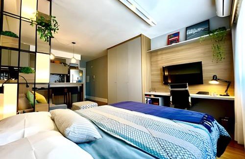 Matriz Apartment | CARPE DIEM - Studio na Frente Shopping Curitiba S2