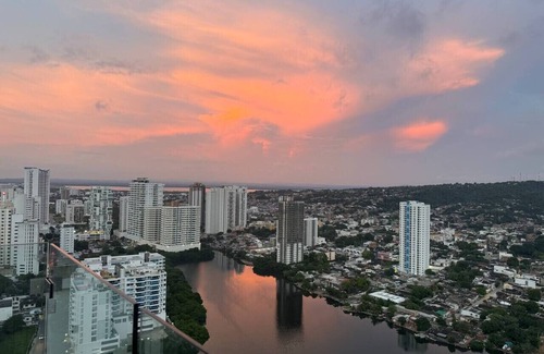 Urbanizacion Eliana Apartment | Cartagena WOW Ocean View, Rooftop Pool, Gym & Desk