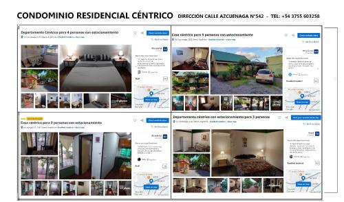 Obera Apartment | Casa céntrica para 2 personas con estacionamiento