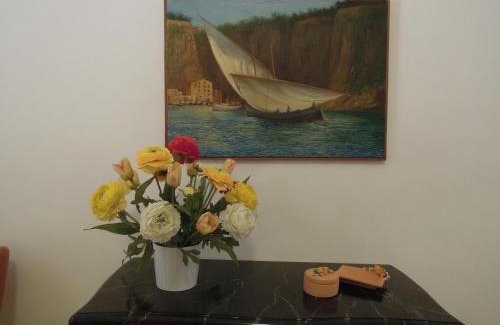 Sant'Agnello Apartment | Casa De Angelis Orange & Blue