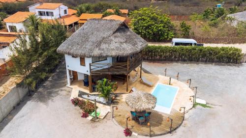 Barra Grande Ski Chalet | Casa de Sal - Barra Grande (Piscina, lounge e churrasqueira)