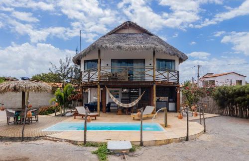 Barra Grande Ski Chalet | Casa de Sal - Barra Grande (Piscina, lounge e churrasqueira)