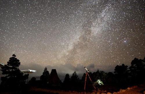 Puntagorda House | Casa Los Almendros Jacuzzi Garden