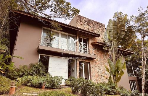 Cidade Jardim Tom House | Casa Luxo Praia Semi Privativa Iporanga Guarujá