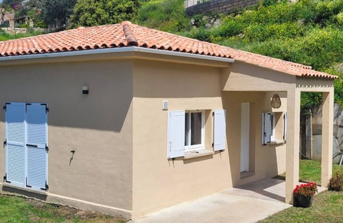 Viggianello House | Casa Orizonte, Villa, Viggianello Heights, View on the Valinco gulf