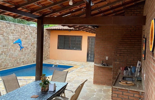 Itaipuacu House | Casa Para Temporada c/2 Quartos com Piscina e Área de Churrasqueira