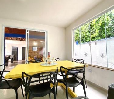 Caraguatatuba Apartment | CASA PARATY · linda piscina, bilhar, campo de futebol, em condomínio