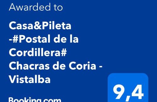 Vistalba House | Casa&Pileta -#Postal de la Cordillera# Chacras de Coria - Vistalba