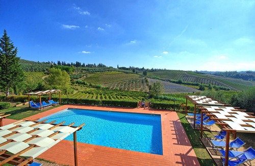 Certaldo Apartment | Casa Rossa 7 - Apartment with swimming pool