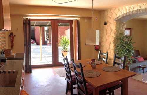 Castelo de Vide Apartment | Casa Terra is nestled on the edge of an olive farm with a swimming pool