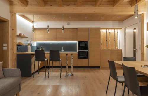 Chies d'Alpago Apartment | Casera Cal De Mez Sot - Wellness Chalet