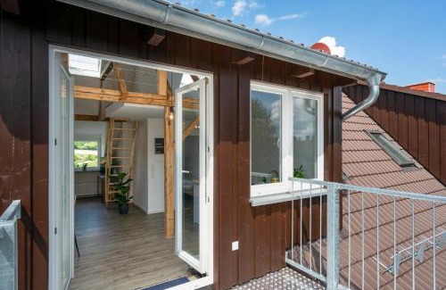 Oberzwehren Apartment | CASSEL LOFTS - Stilvolles Loft im Grünen mit Balkon nahe VW-Werk
