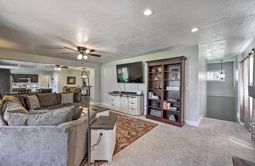 Cedar City House | Cedar City Family Home w/Game Room + Yard!
