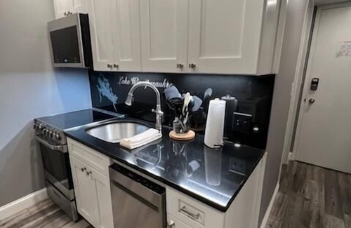 Weirs Beach Condo | Cedar Lodge 302. 1 bedroom condo with Lake Winni views!