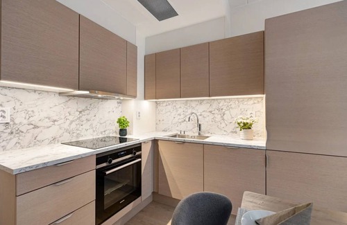 Bjørvika Apartment | Central apartment with private balcony in Oslo