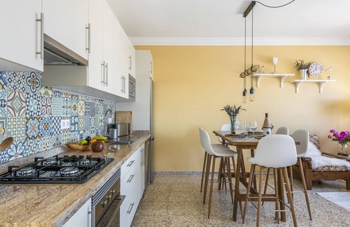 Garachico Apartment | Central Penthouse w big Terrace Ocean City View