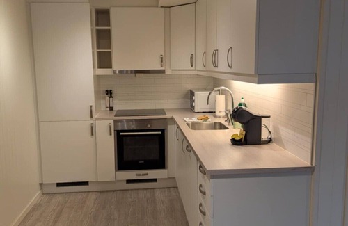 Narvik Apartment | Central Station Retreat (H77A)