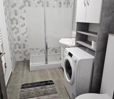 Tirgu Mures Apartment | Central Urban Studio with Underground Parking